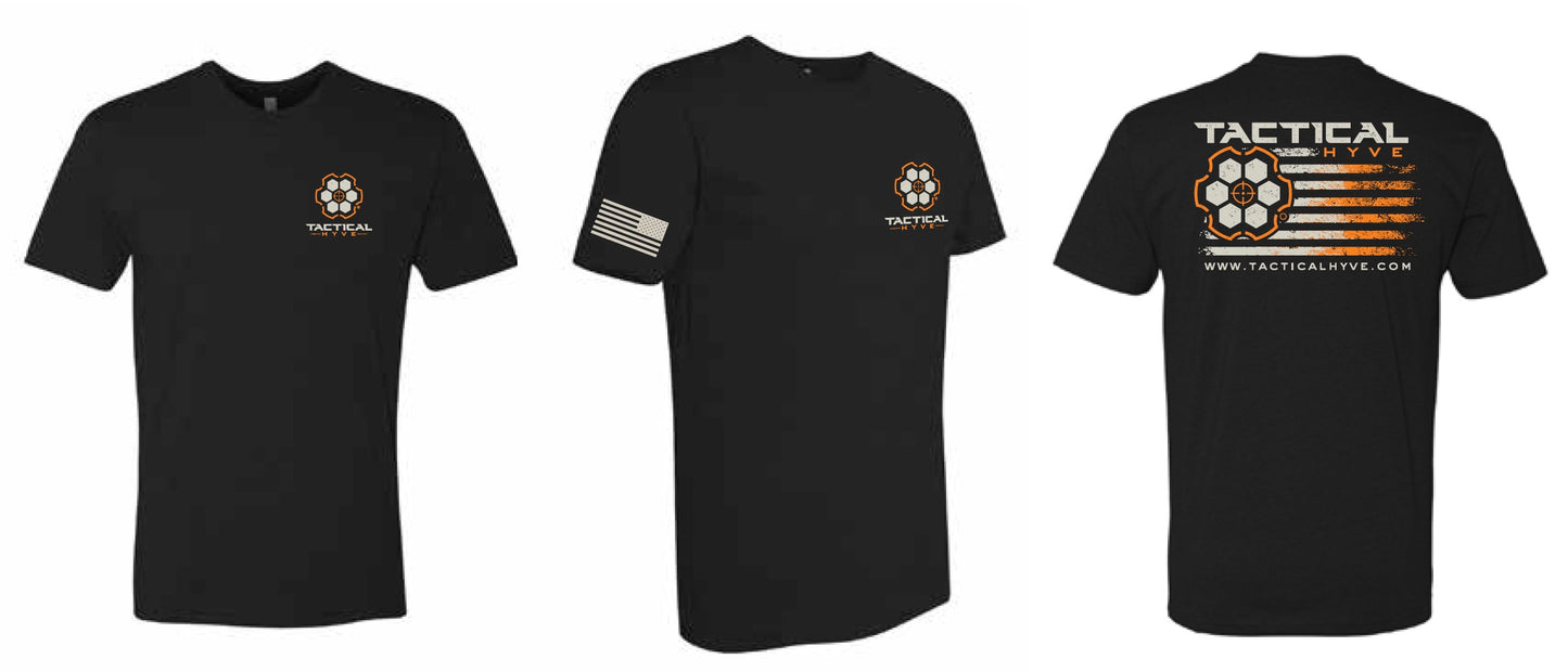 Tactical Hyve American Flag T-Shirt (Men)