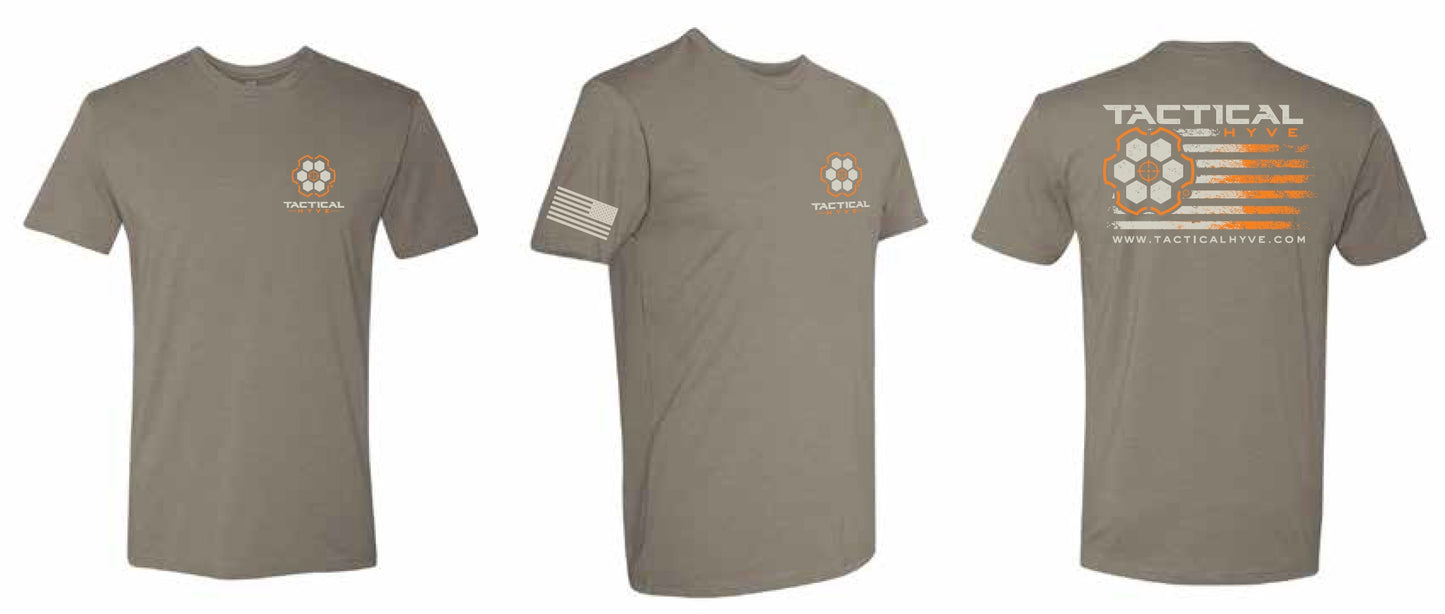 Tactical Hyve American Flag T-Shirt (Men)
