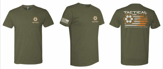 Tactical Hyve American Flag T-Shirt (Men)